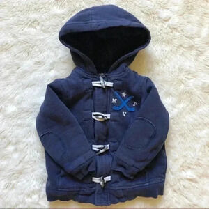 Joe Fresh Blue Hooded Coat  Size 3T